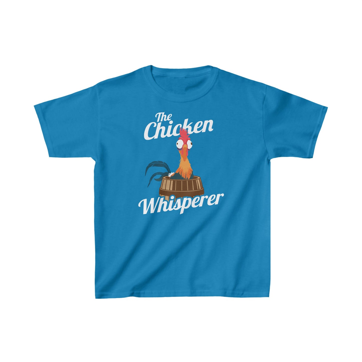 Chicken Whisperer Kids Heavy Cotton Tee