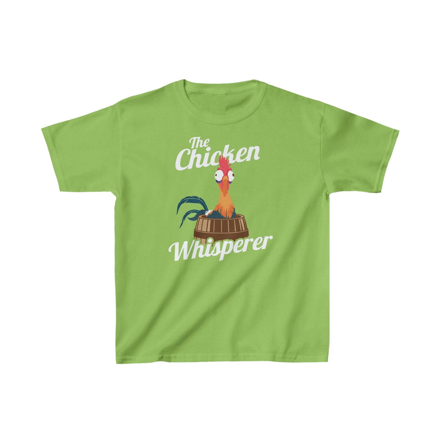 Chicken Whisperer Kids Heavy Cotton Tee